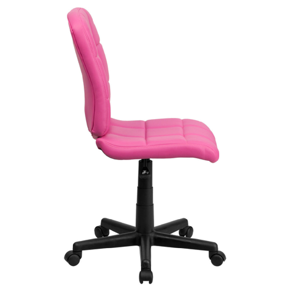 Flash Furniture GO-1691-1-PINK-GG Swivel Office Chair - Thumbnail 3