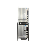 Cleveland (2) 22CCGT66 - SteamChef™ 6 Convection Steamers Double Stacked, Gas, Connectionless