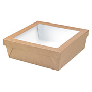 PacknWood 210KRAYB255 - Kray Take Out Box, 102 Oz., Base: 9.8" X 9.8" X 2"