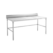 Sapphire Manufacturing SMTEOB-2460S Worktable 60"W X 24"D X 35"H 18/430 Stainless Steel