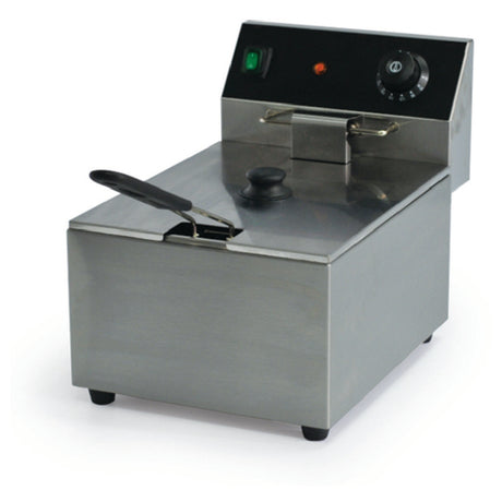 Global Solutions By Nemco GS1610 Deep Fryer 10 Lb Fat Capacity Removable Oil Pan & Heating Element