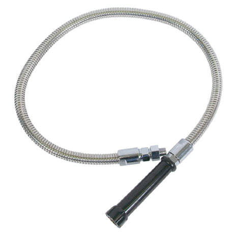 BK Resources BKH-44-G Pre-Rinse Hose 44" Long Includes Universal Adapter Stainless Steel