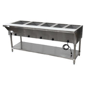 Advance Tabco HF-5E-240-X Hot Food Table Electric 77-3/4"W X 30-5/8"D X 34-3/8"H