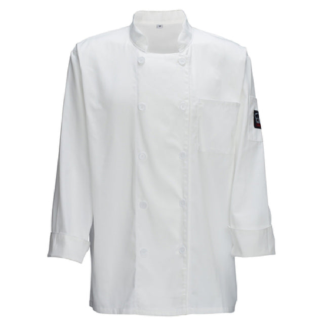 Winco UNF-5W3XL Chef Jacket Universal Fit Double Breasted