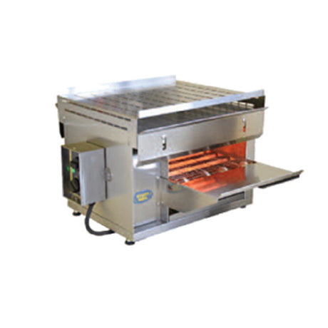 Equipex CT-3000_208/60/1 Roller Grill Conveyor Oven 12" Wide Conveyor Belt Quartz Infrared Heat