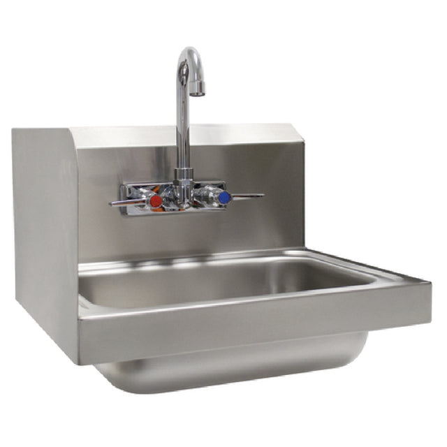 Advance Tabco 7-PS-66L Hand Sink Wall Mounted 14" Wide X 10" Front-to-back X 5" Deep Bowl