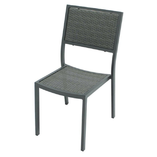 Plantation Prestige Commercial Furniture 8760700-0455 Durango Side Chair Stackable Armless
