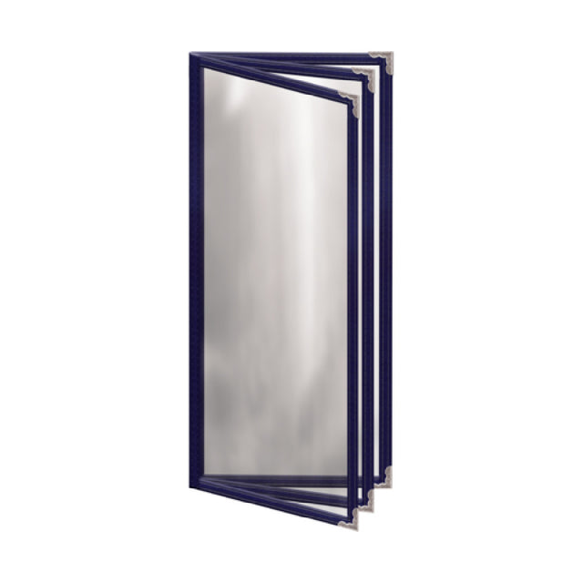 Risch TETB 4.25X11-NYLON Deluxe Sewn Nylon Menu Cover (specify Color) 4-1/4" X 11"