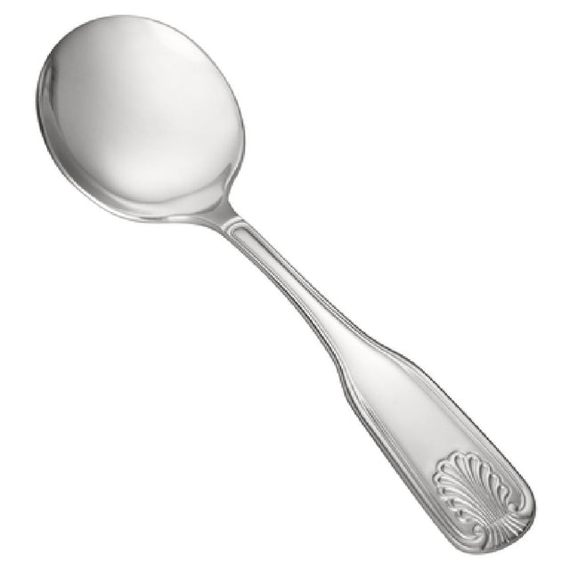 CAC China 3001-04 Phoenix Bouillon Spoon 6-1/8"L Heavy Weight