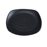 Yanco BP-1109 Black Pearl Plate 9"L X 9"W Square