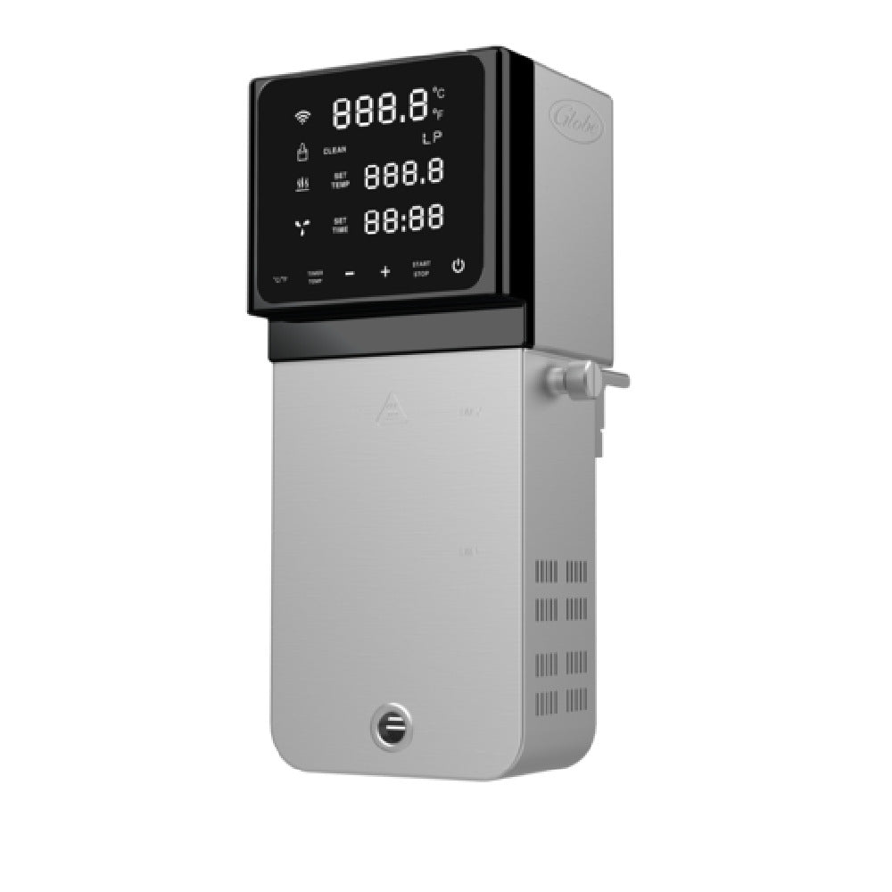 Globe (Middleby) GSV18 - Sous Vide Immersion Circulator, 12.5"H X 5.4"W X 7"D, 21 Gallon Water Bath Capacity