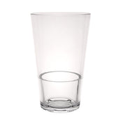 Steelite 7029DR023 Cooler Glass 22 Oz. (H 6-1/4" M 3-7/8" T 3-7/8" B 2-5/8") Polycrystal®