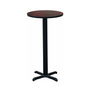 Hubert 70042 - CenPro Table Set, Bar Height, Includes: (1) 24" Round Table Top
