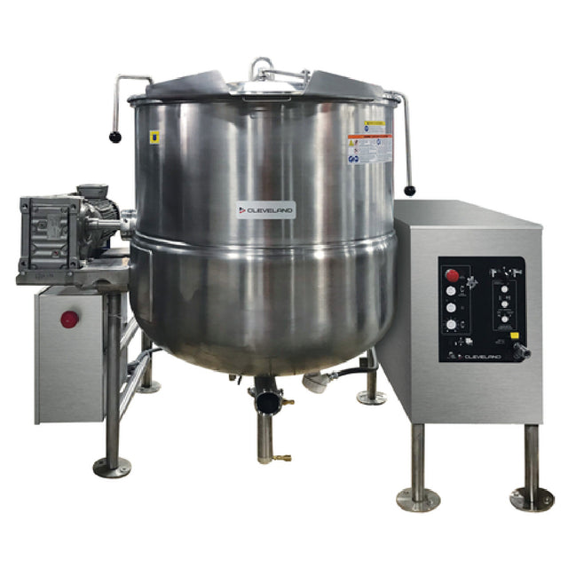 Cleveland HAMKDL80TCC - HA-Series (HAMKDL) 80 Gallon (303 Liter) Direct Steam Mixer Kettles