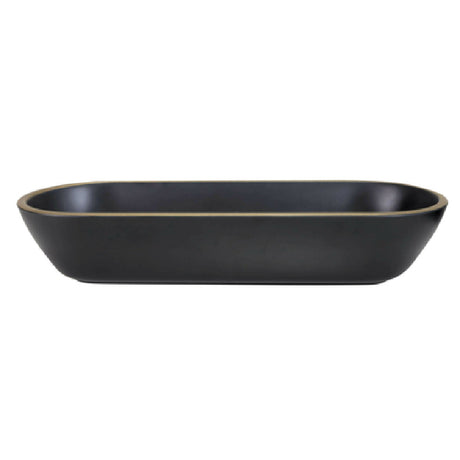 GET Enterprises B248152-GLDB Elite Global Solutions Bowl 70 Oz. 15-1/8"L X 5-7/8"W X 3"H