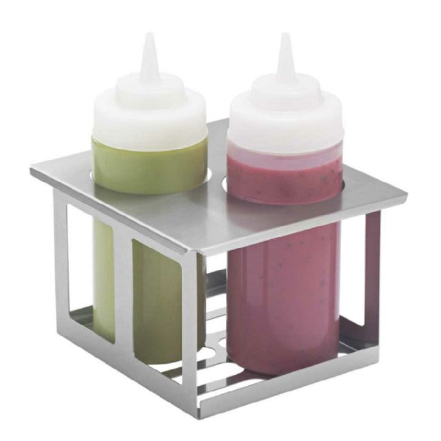 Server Products 86829 SBH-2 TABLECRAFT® SQUEEZE BOTTLE HOLDER Drops In The Space Of A 1/6-size Pan