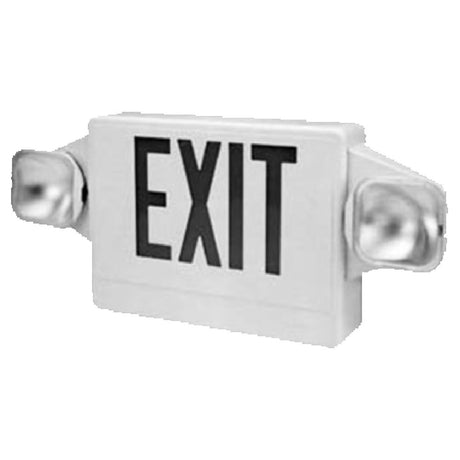 Franklin Machine Products 253-1250 Exit Sign Lighted Battery Back Up @ 90 Min With (2) Emergency Lights