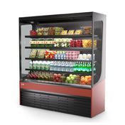 Federal Industries VRSL3678S Vision Series Refrigerated Slim-Line Self-Serve High Profile Display Case