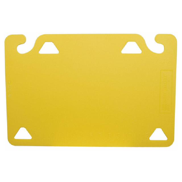 San Jamar CBQGSC1520YL QuadGrip™ Smart Check™ Cutting Board Refills 15" X 20" X 1/8"