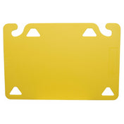 San Jamar CBQGSC1218YL QuadGrip™ Smart Check™ Cutting Board Refills 12" X 18" X 1/8"