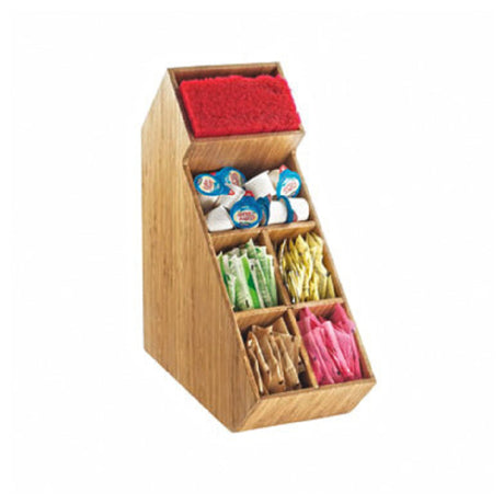 Cal Mil 2052-60 Stir Stick & Condiment Organizer/Display 5-1/2"W X 13-1/4"D X 14-1/4"H