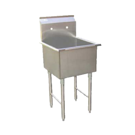 GSW USA SE18181P Prep Sink One Compartment 21-1/8"W X 21"D X 45"H