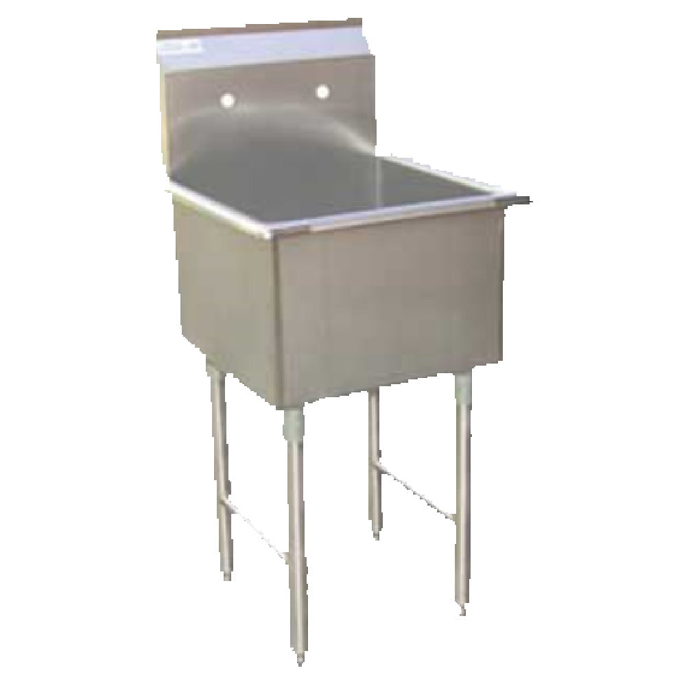 GSW USA SEE18181P Prep Sink One Compartment 21-1/8"W X 21"D X 45"H
