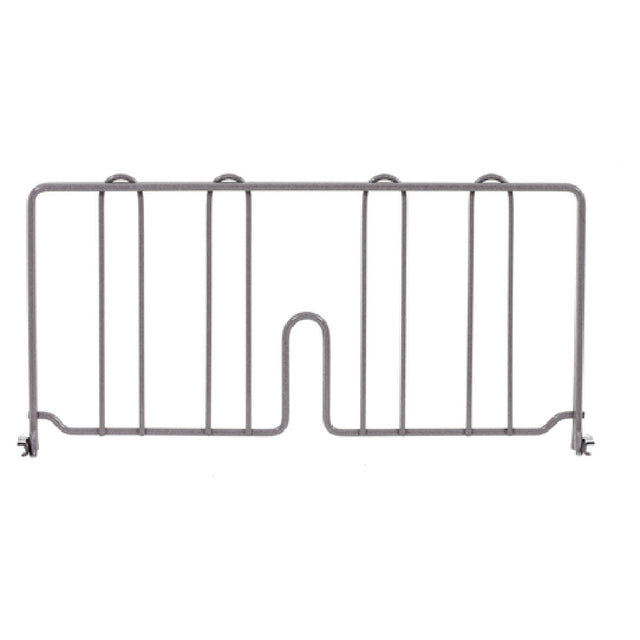 Metro DD14K4 Super Erecta® Shelf Divider 8" X 14" (203 X 355mm) Metroseal Gray Epoxy-coated Corrosion-resistant Finish With Microban® Antimicrobial Protection