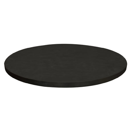 Tablecraft CWALC3RSATBK Tabletop Cover 30" Dia. X 1"H Round