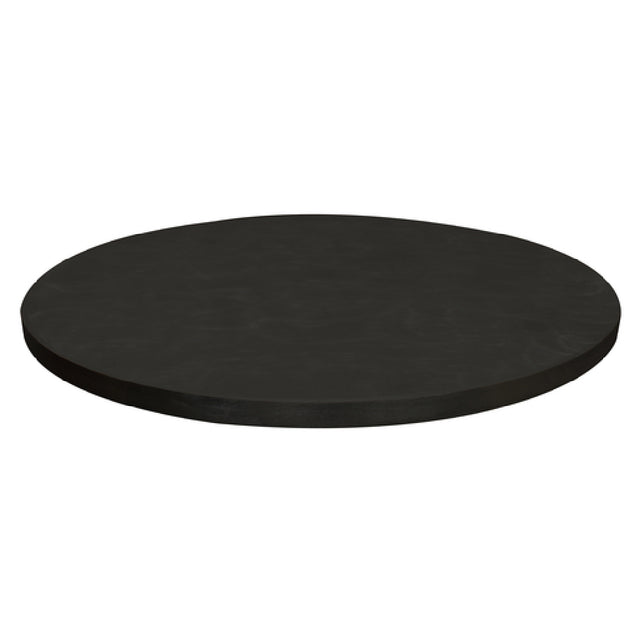 Tablecraft CWALC3RSATBK Tabletop Cover 30" Dia. X 1"H Round