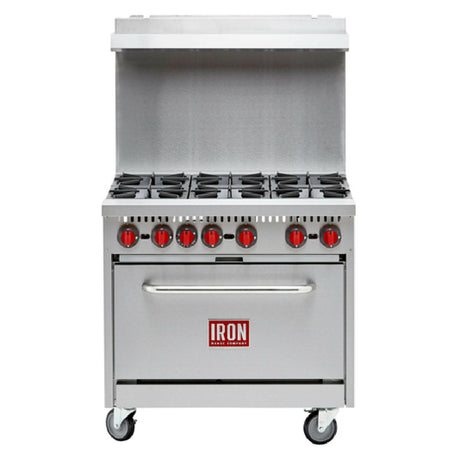 Iron Range IR-6B Commercial Range Natural Gas 36"W