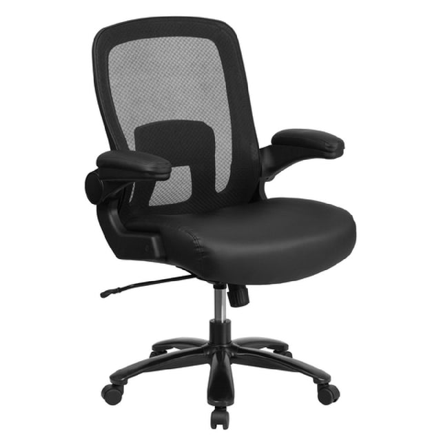 Flash Furniture BT-20180-LEA-GG Hercules Series Big & Tall Executive Swivel Office Chair