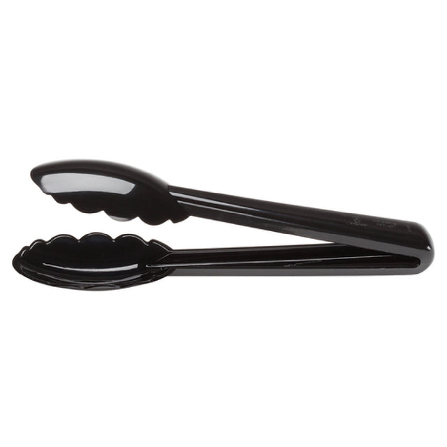 Mercer Culinary M35100BK Hell's Tools® Utility Tongs 9-1/2" Overall Length Scalloped Ends