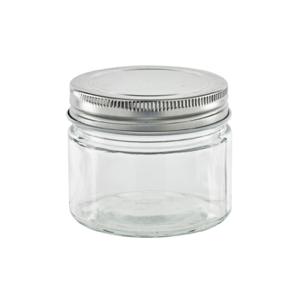 PacknWood 294VBOC170 - Glass Jar, 5.7 Oz, 2.87"W X 2.75"D X 2.44"H