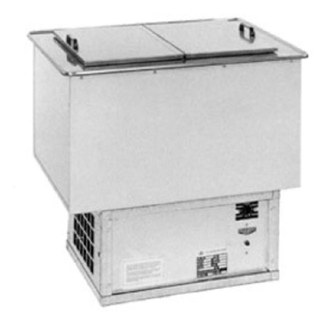 Atlas Metal WDF-2 Ice Cream Freezer Drop-in Type With Self-contained Refrigeration