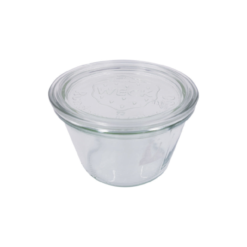 PacknWood 294WEK741 - Bokocook Weck Jars With Glass Lid Mold, 12.5oz., 3.93"D X 2.91"H