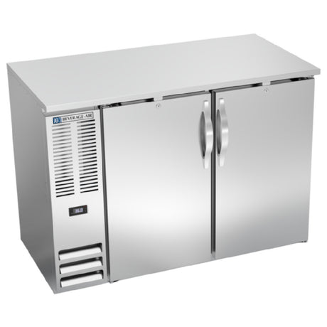 Beverage Air BBN48HC-F-S - Refrigerated Food Rated Back Bar Storage Cabinet, Two-section