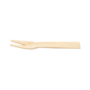 FOH FFS002NAW28 Servewise™ Disposable Mini Fork 3-3/4" Microwave & Oven Safe Up To 45 Minutes At 350°