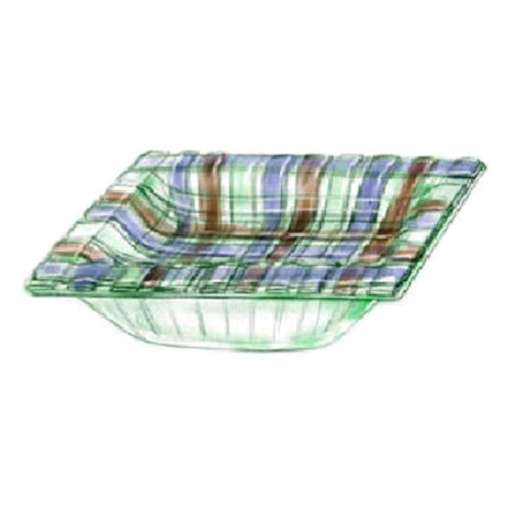 Bon Chef 100216 Basketweave Collection Bowl Square 8" X 8" X 3"H