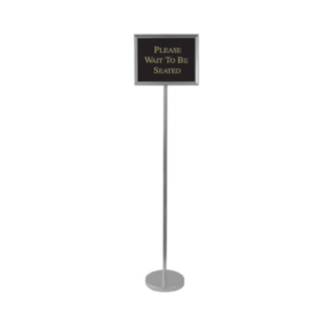 Aarco TI-1CH Director Sign Stand 59"H Overall 15"W X 12"H