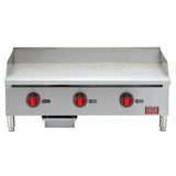 Iron Range IRTG-36 Commercial Griddle Natural Gas Countertop