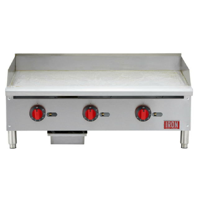 Iron Range IRTG-36 Commercial Griddle Natural Gas Countertop
