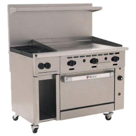 Wolf C48S-2B36G_LP Challenger XL™ Restaurant Range Gas 48"