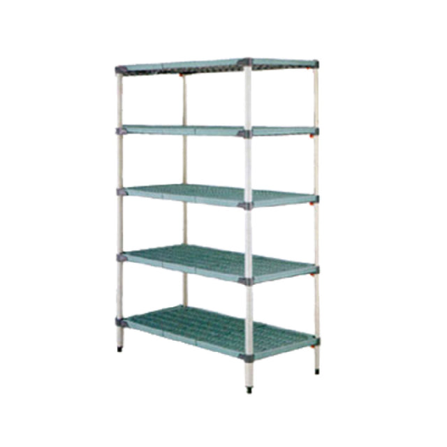 Metro X316GX3 MetroMax® I Starter Shelving Unit 24"W X 18"D X 63"H Rust Proof