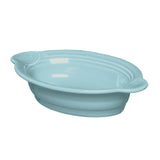 Steelite HL587349 China Individual Oval Casserole 13 Oz. 9.125"W X 5.625"D X 2"H