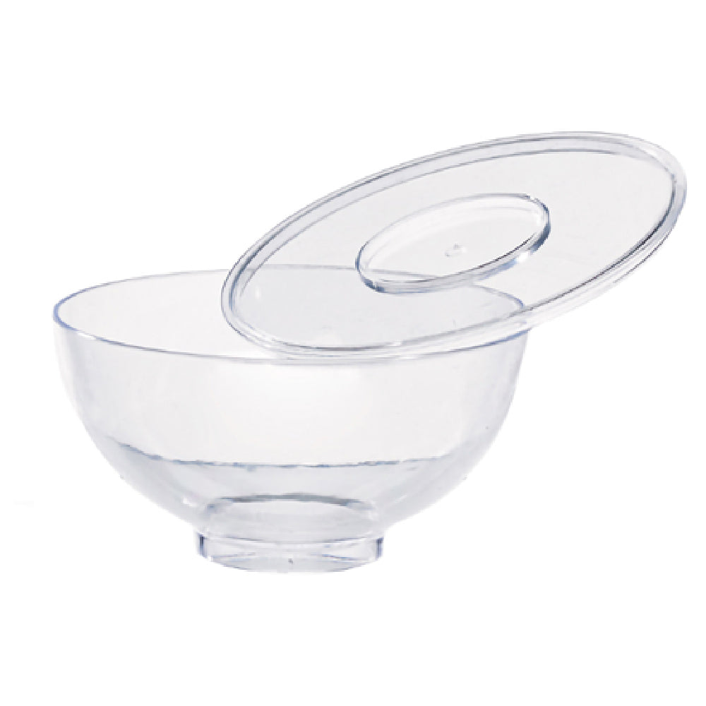 PacknWood 209MBMILOU90L - Cocktails & Events Bowl Lid, 3" Dia. X 1.45" H, For 209MBMILOU90