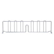 Quantum DIV24X6 Wire Shelf Divider 24"D X 6"H Chrome Plated Finish