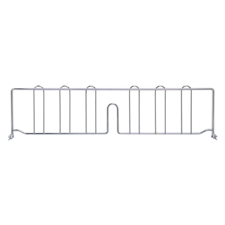 Quantum DIV24X6 Wire Shelf Divider 24"D X 6"H Chrome Plated Finish