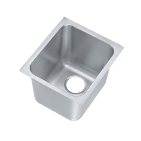 Vollrath 12121-1 Weld-In / Undermount Sink One Compartment 14"W X 12"D X 12" Deep