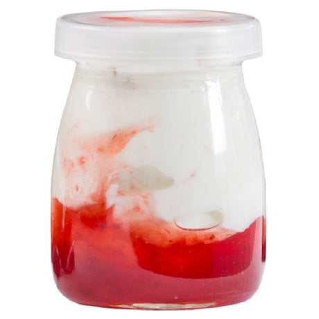 Tablecraft SGJ4 Cash & Carry Single-Serve Jar 4 Oz. With Lid